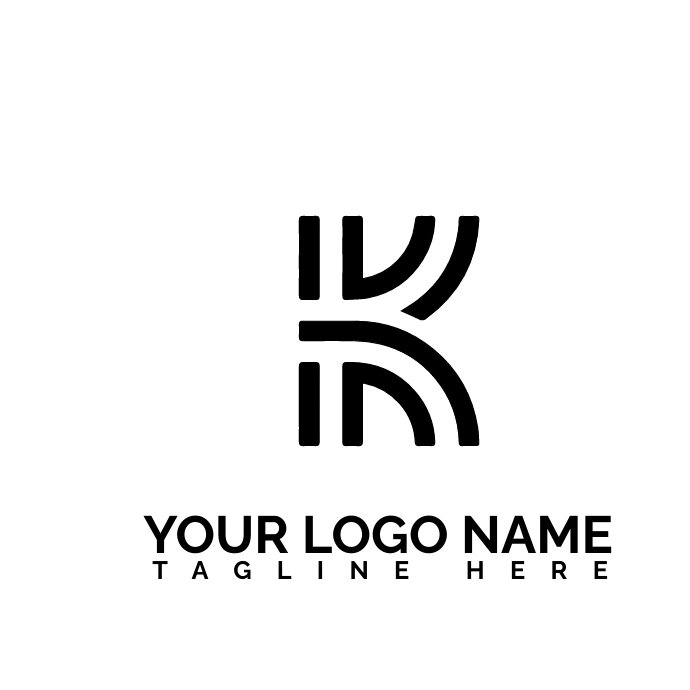 Kkk logo design| Company logo template
